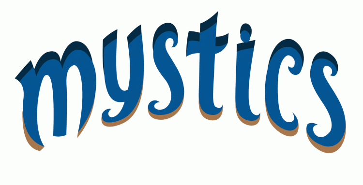 Washington Mystics 1998-2010 Wordmark Logo iron on transfers for T-shirts